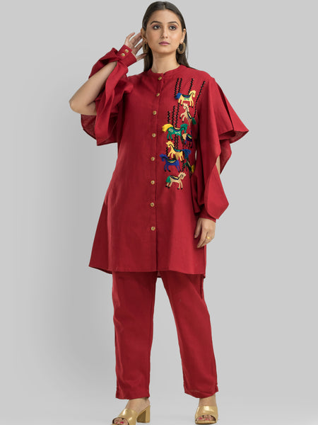 Red Co-ord Set