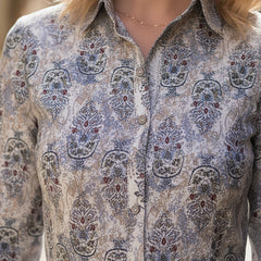 Blooming Floral Printed Cotton Co-ord Set