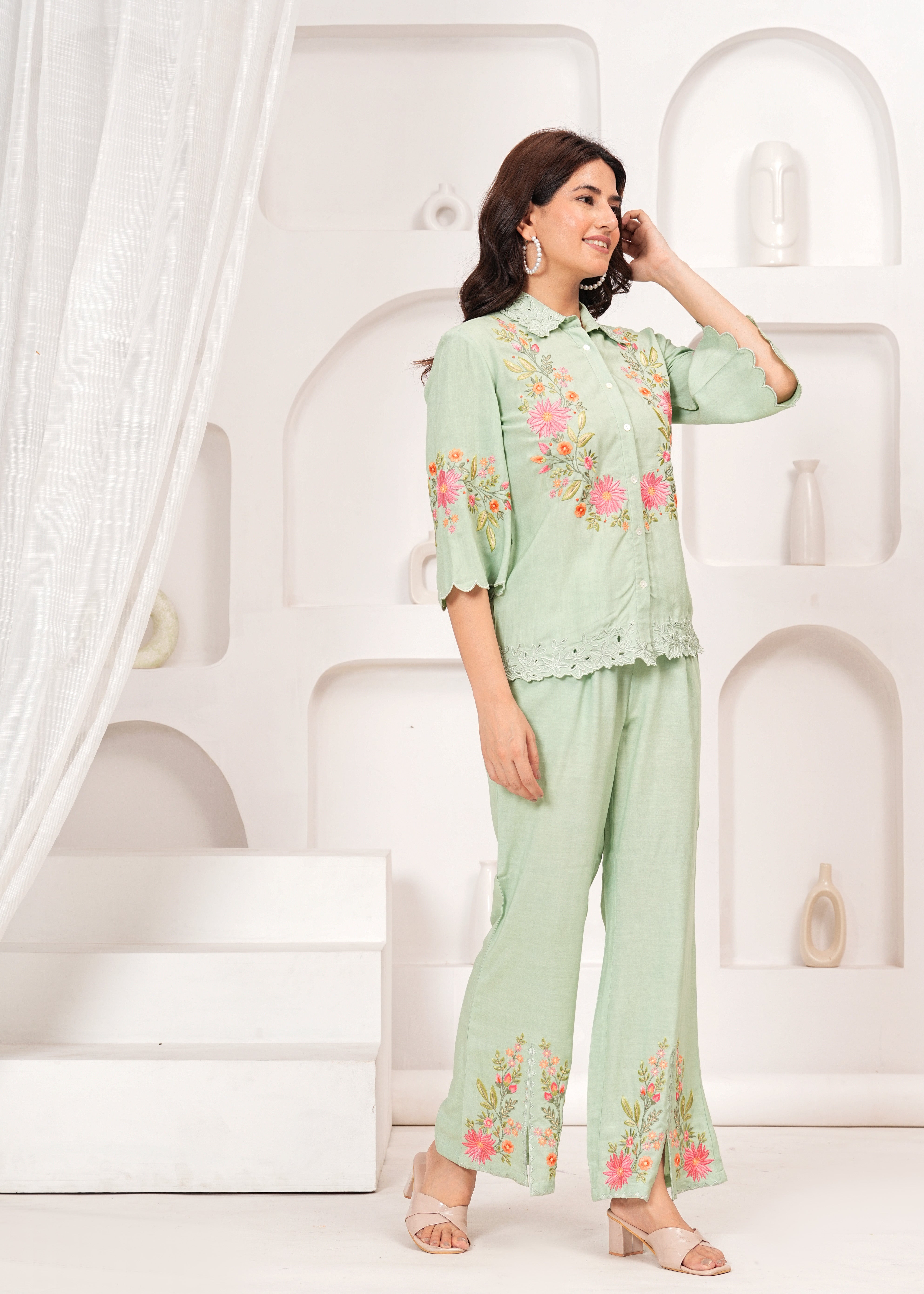 Green Co-ord Set 