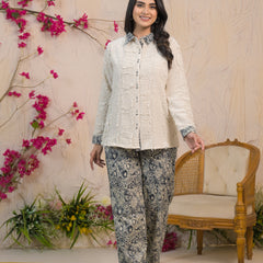Chic Tweed Khadi Co-ord Set