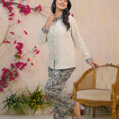Chic Tweed Khadi Co-ord Set