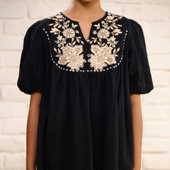 Designer Black Mini Dress