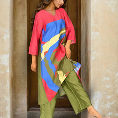Designer Multi Color Printed Co-Ord Set