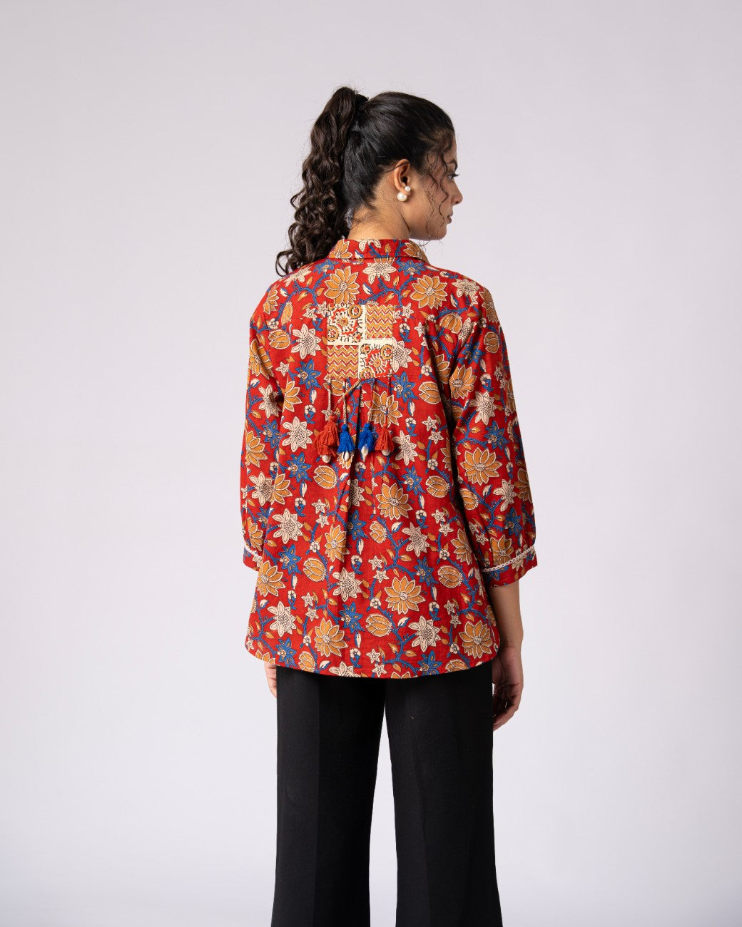 Stylish Multicolor Floral Printed Everyday Wear Shirt