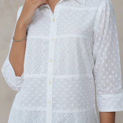 Women’s Cotton Embroidered Shirt