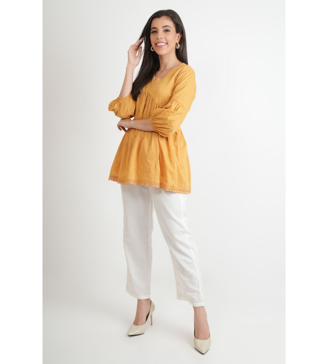 Mustard Top For Women