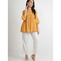 Mustard Top For Women