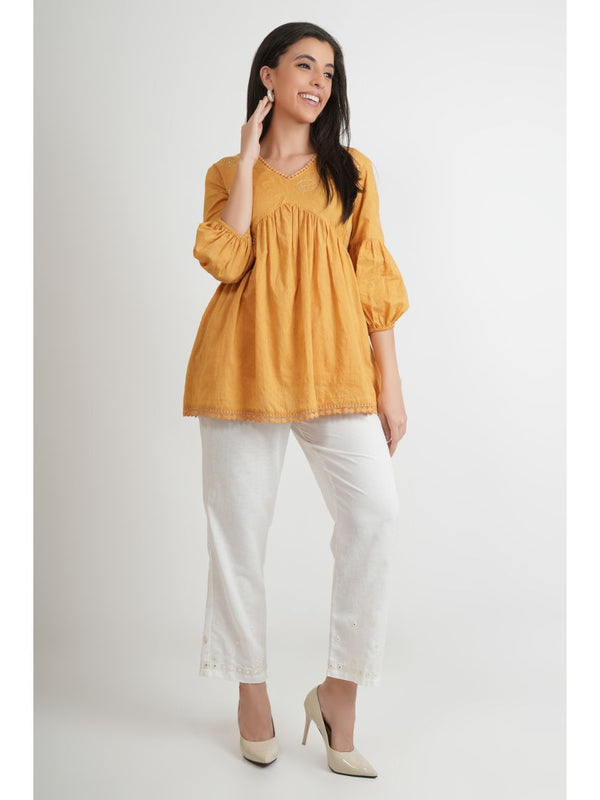 Mustard Top For Women