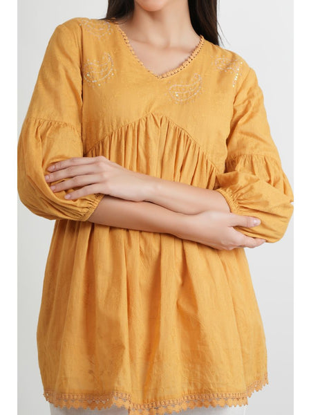 Mustard Top For Women