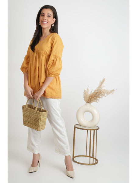 Mustard Top For Women