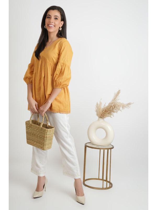 Mustard Top For Women