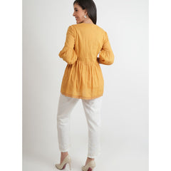 Mustard Top For Women