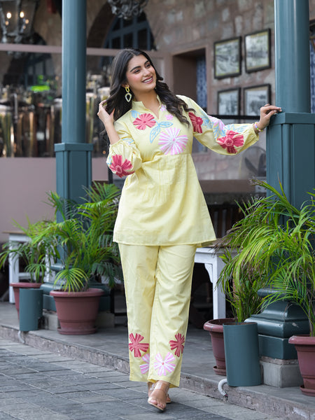 Yellow Co-ord sets