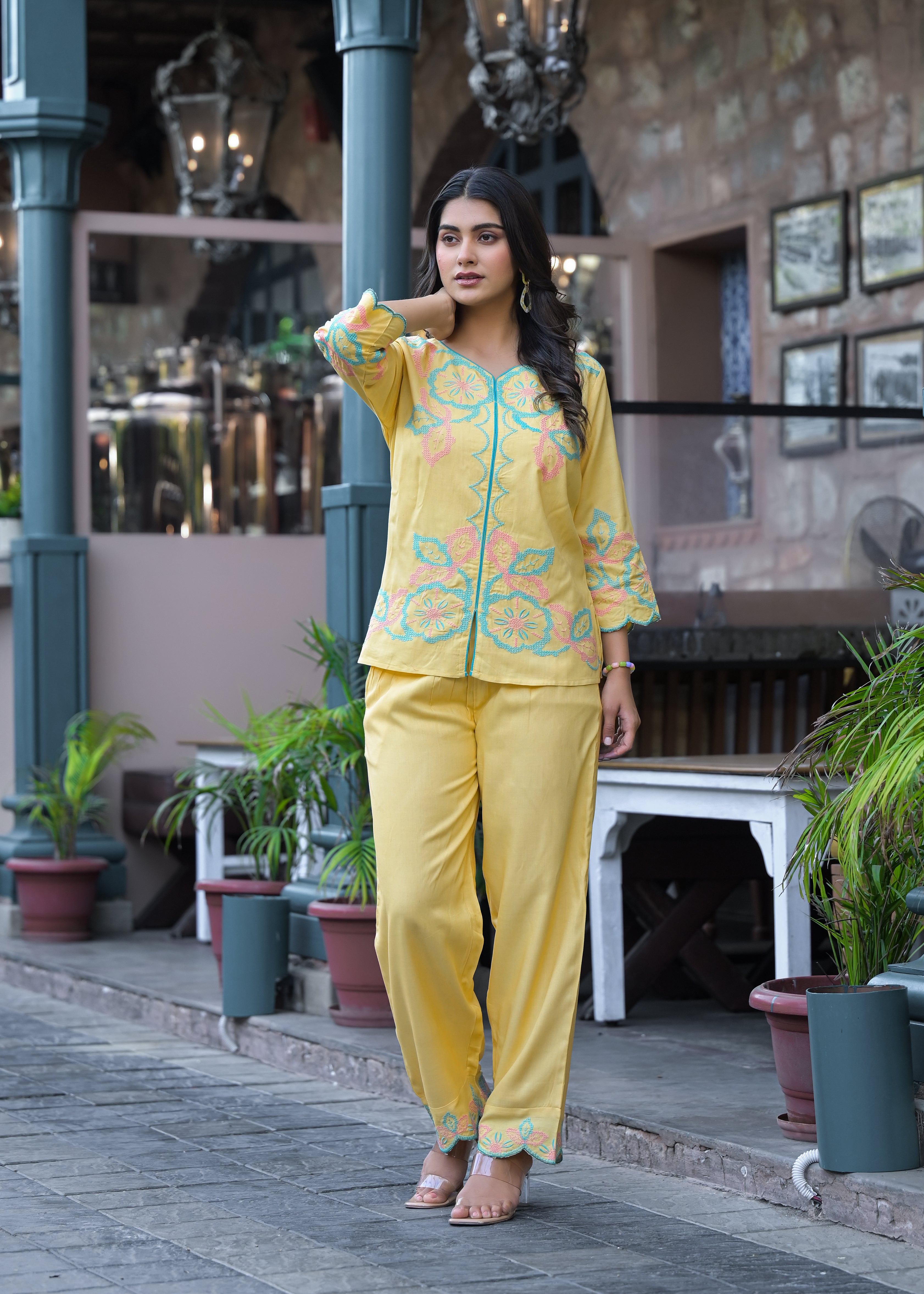 Yellow Co-ord sets