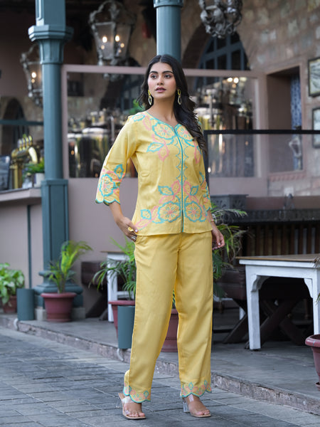 Yellow Co-ord sets