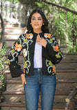 Colorful Hand Work Embroidered Black Jacket