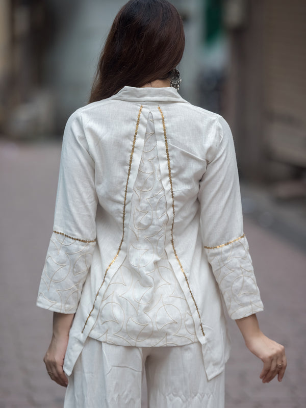Minimal Muse Khadi Co-ord Set