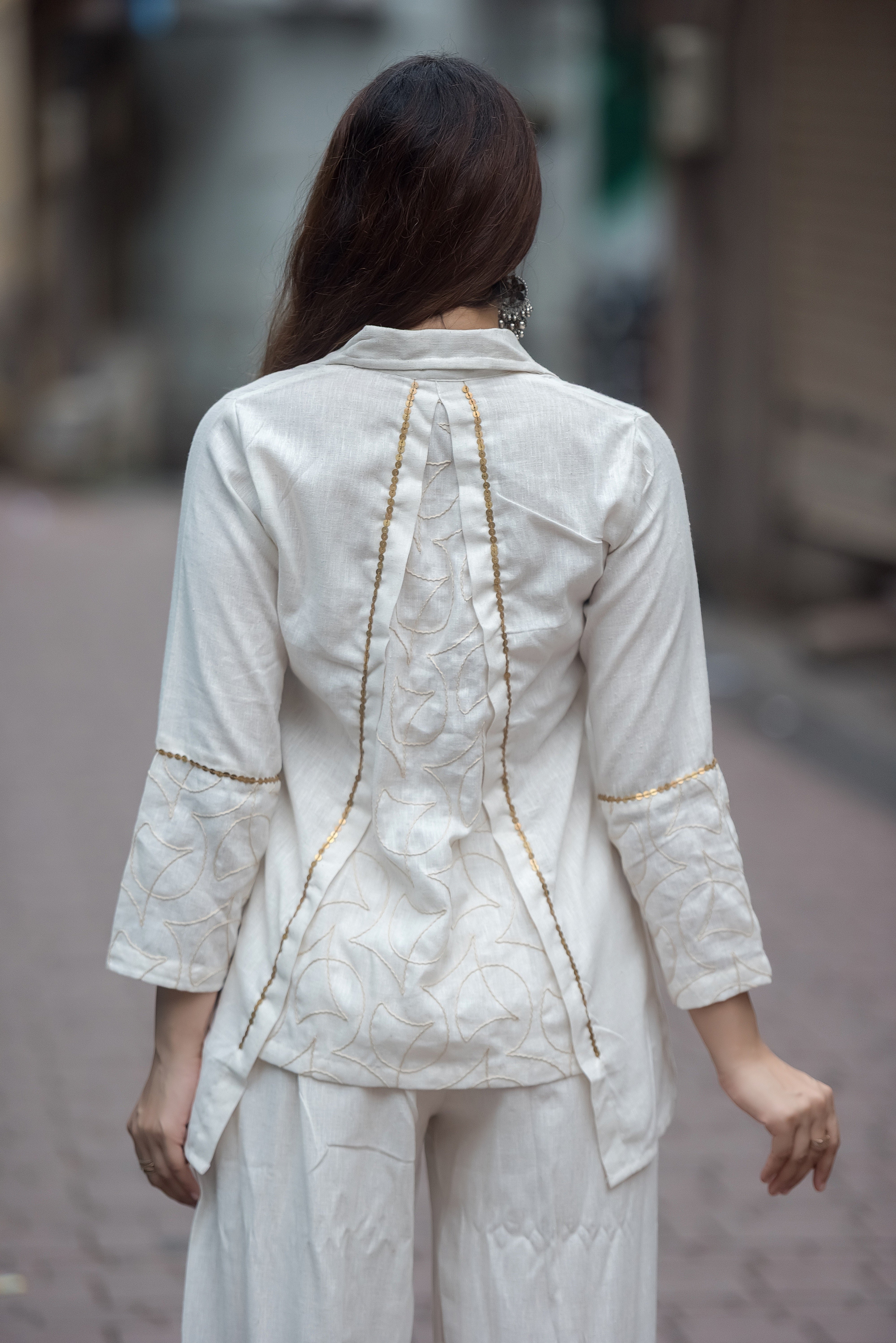 Minimal Muse Khadi Co-ord Set
