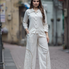 Minimal Muse Khadi Co-ord Set