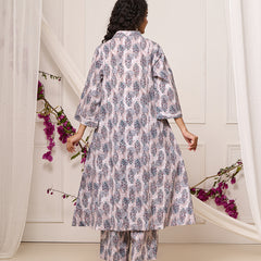 Blooming Floral Printed Cotton Co-ord Set
