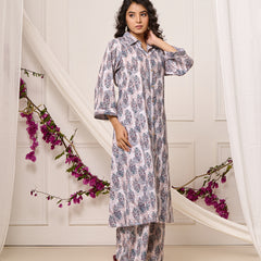 Blooming Floral Printed Cotton Co-ord Set