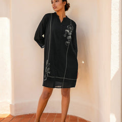 Black party dress for women