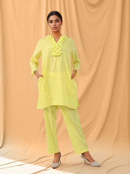 Yellow Co Ord Set