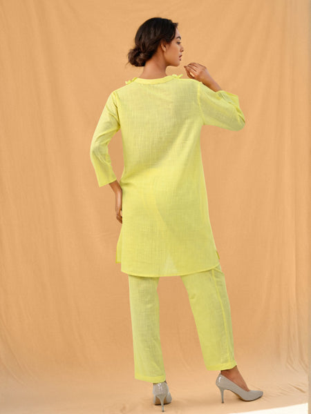 Yellow Co Ord Set