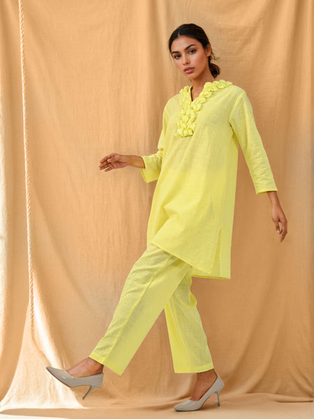 Yellow Co Ord Set