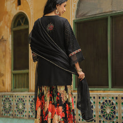 Black Sharara Sets 
