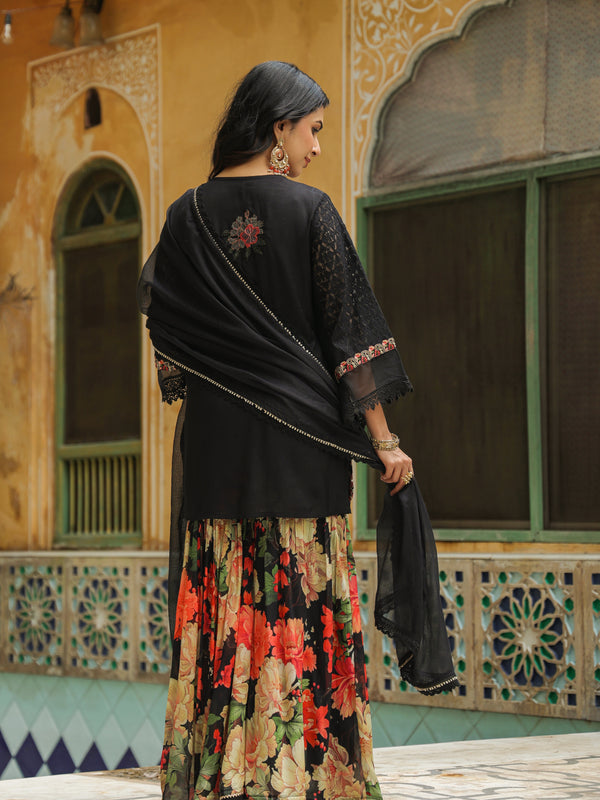 Black Sharara Sets 