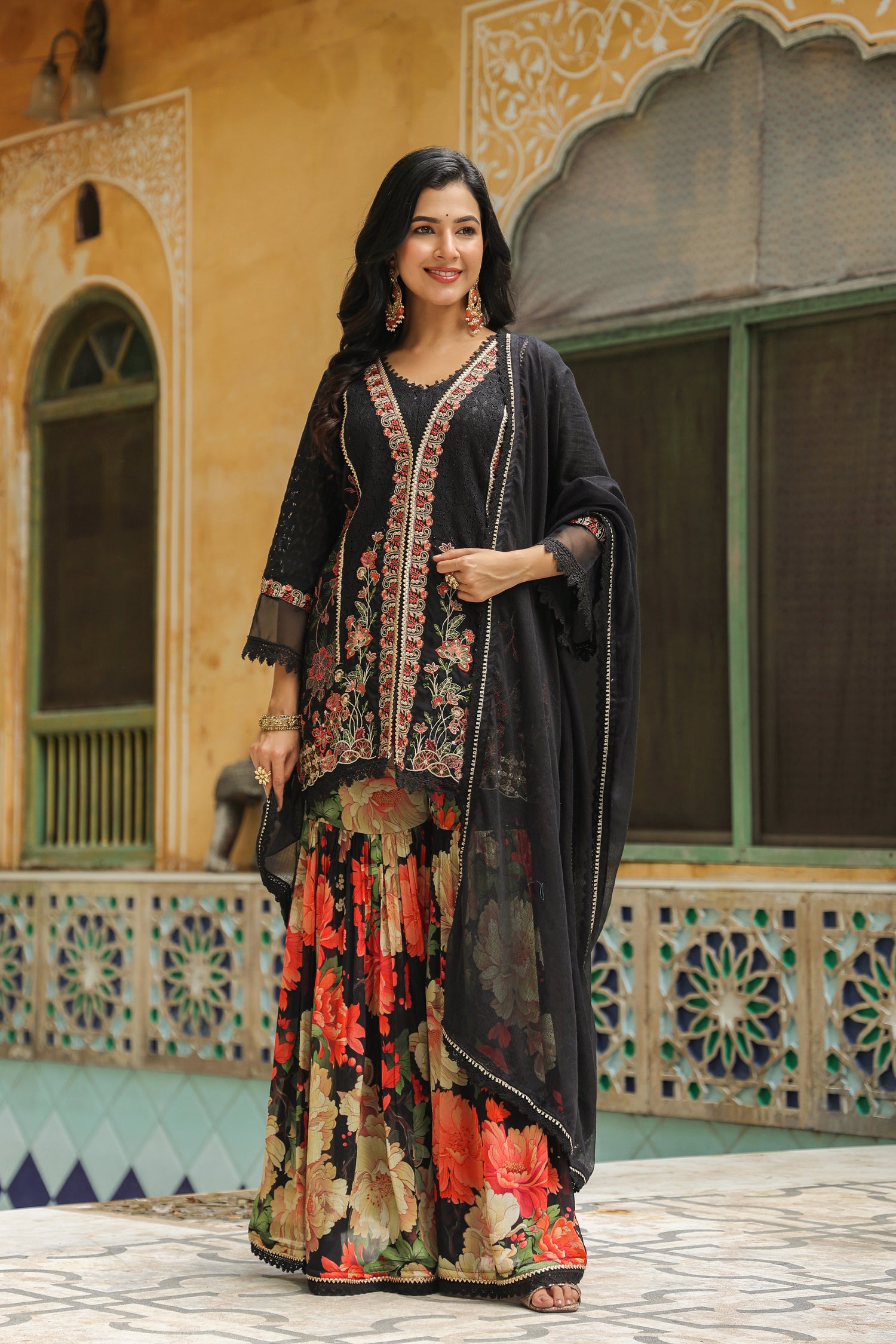 Black Sharara Sets 