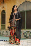 Black Stylish Kurti Design Sharara Set