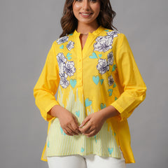 Yellow Tops For women 