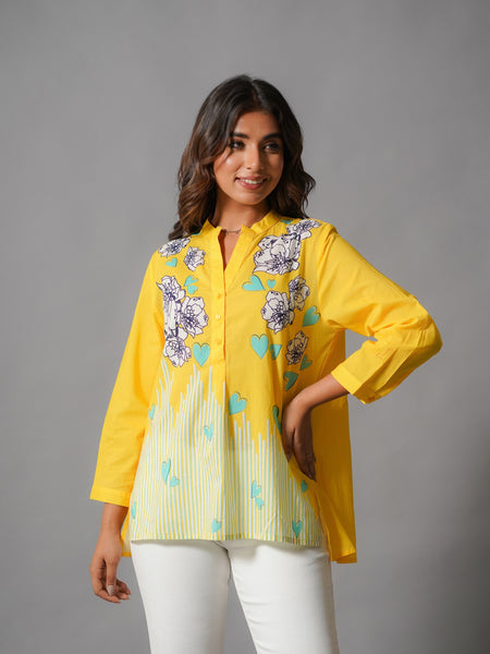 Yellow Tops For women 