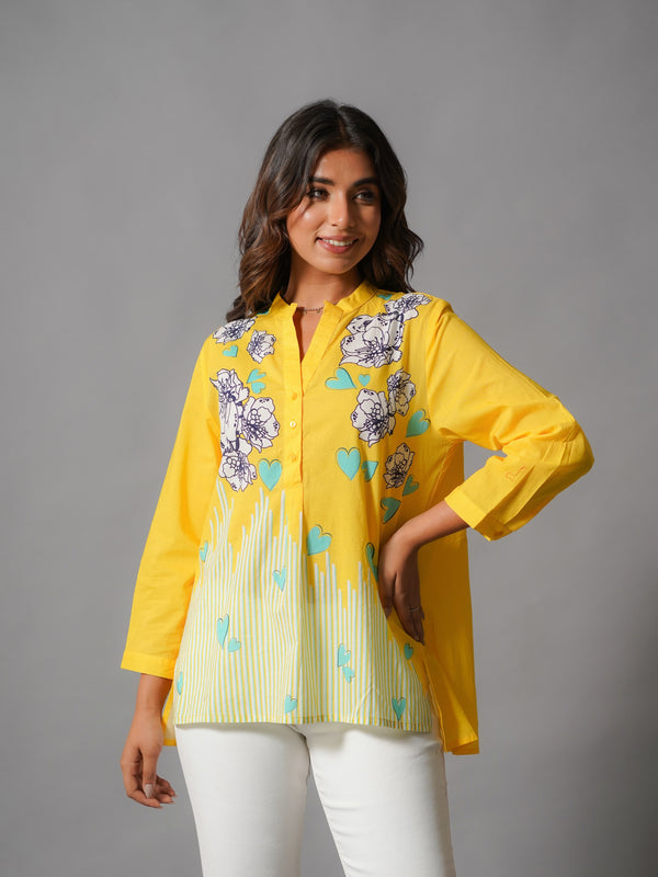 Yellow Tops For women 