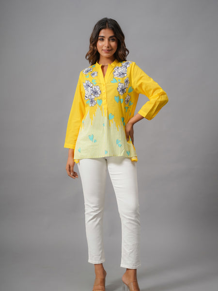 Yellow Tops For women 