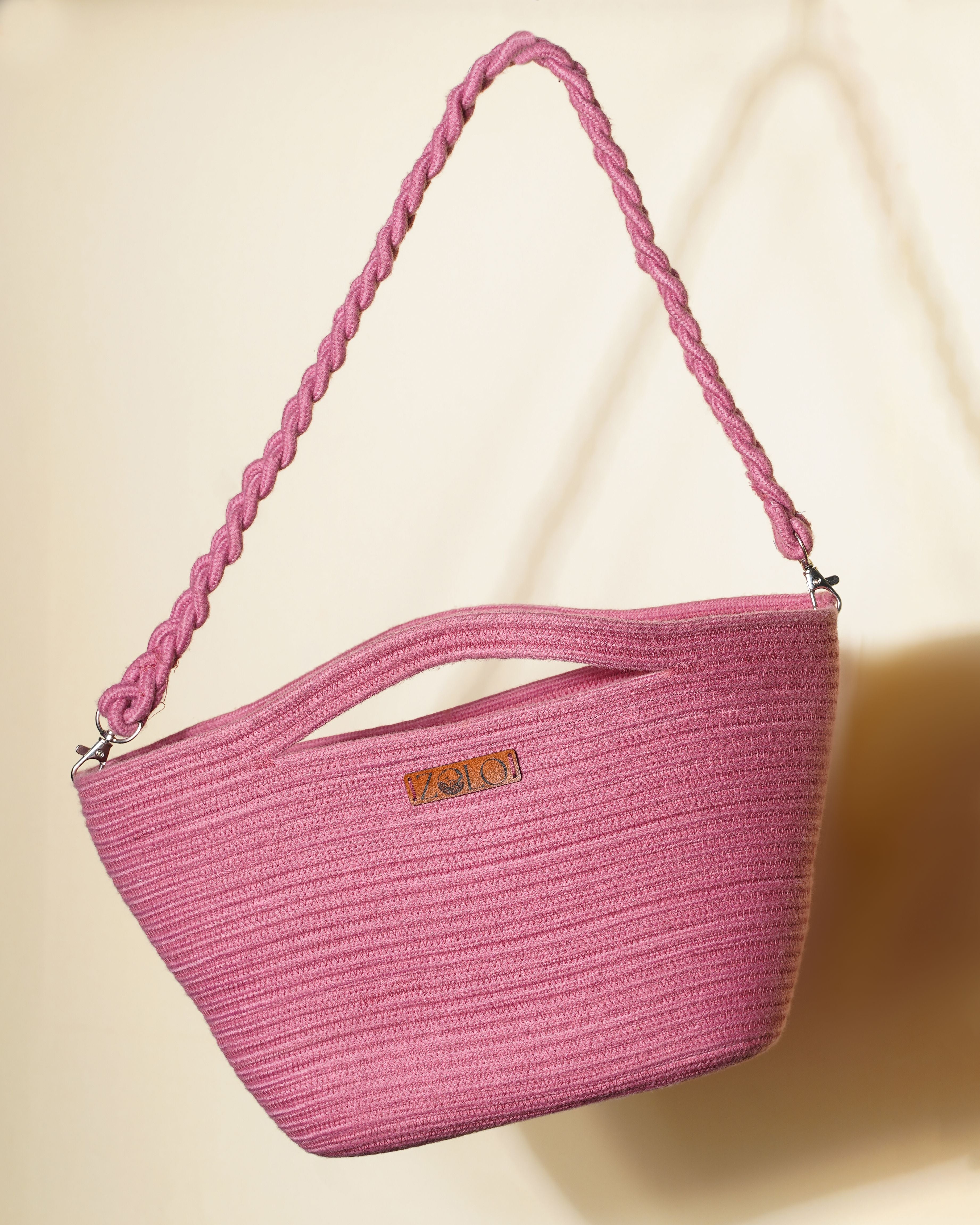 Cotton Basket Bag