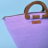 Jute Cotton Handheld Bag