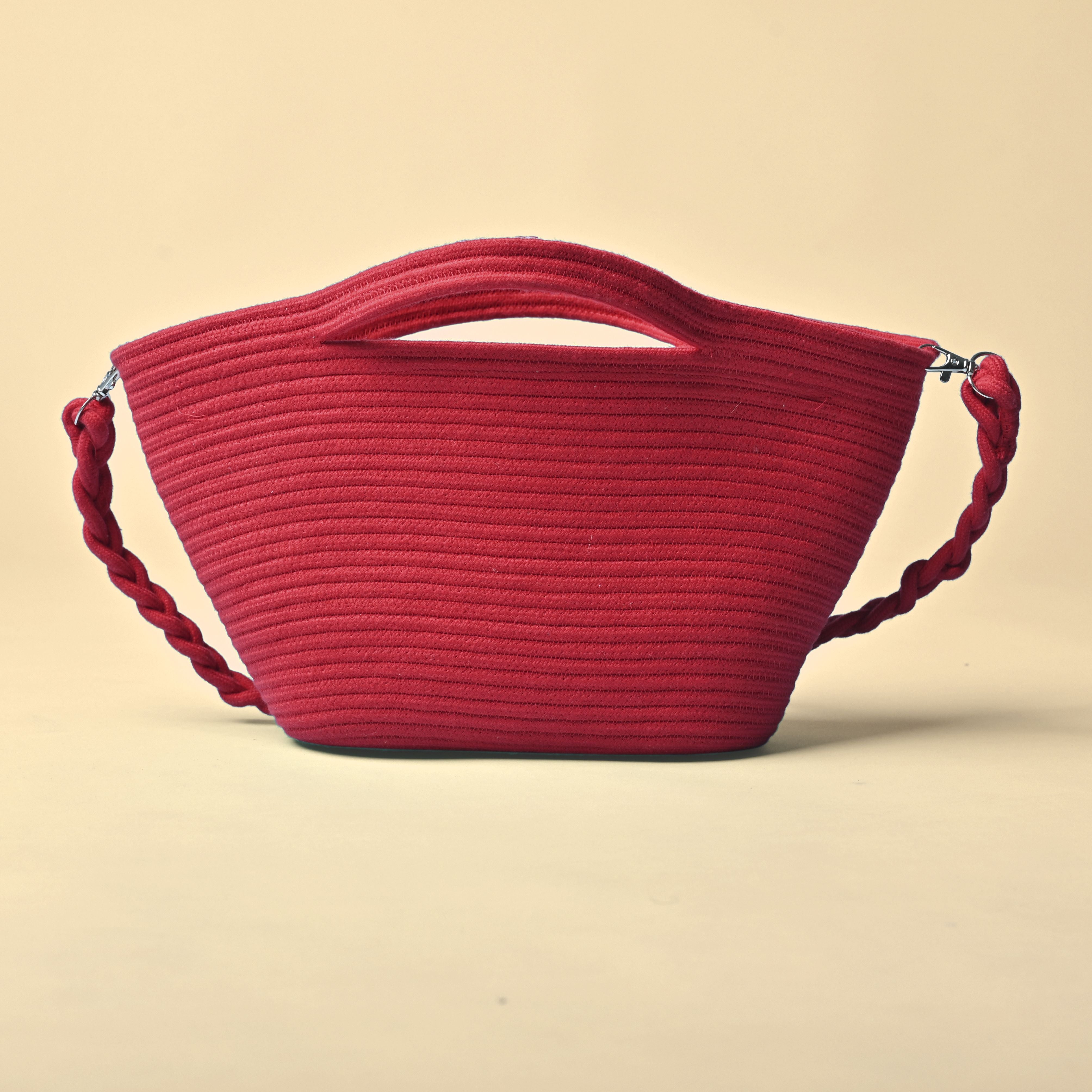 Cotton Basket Bag