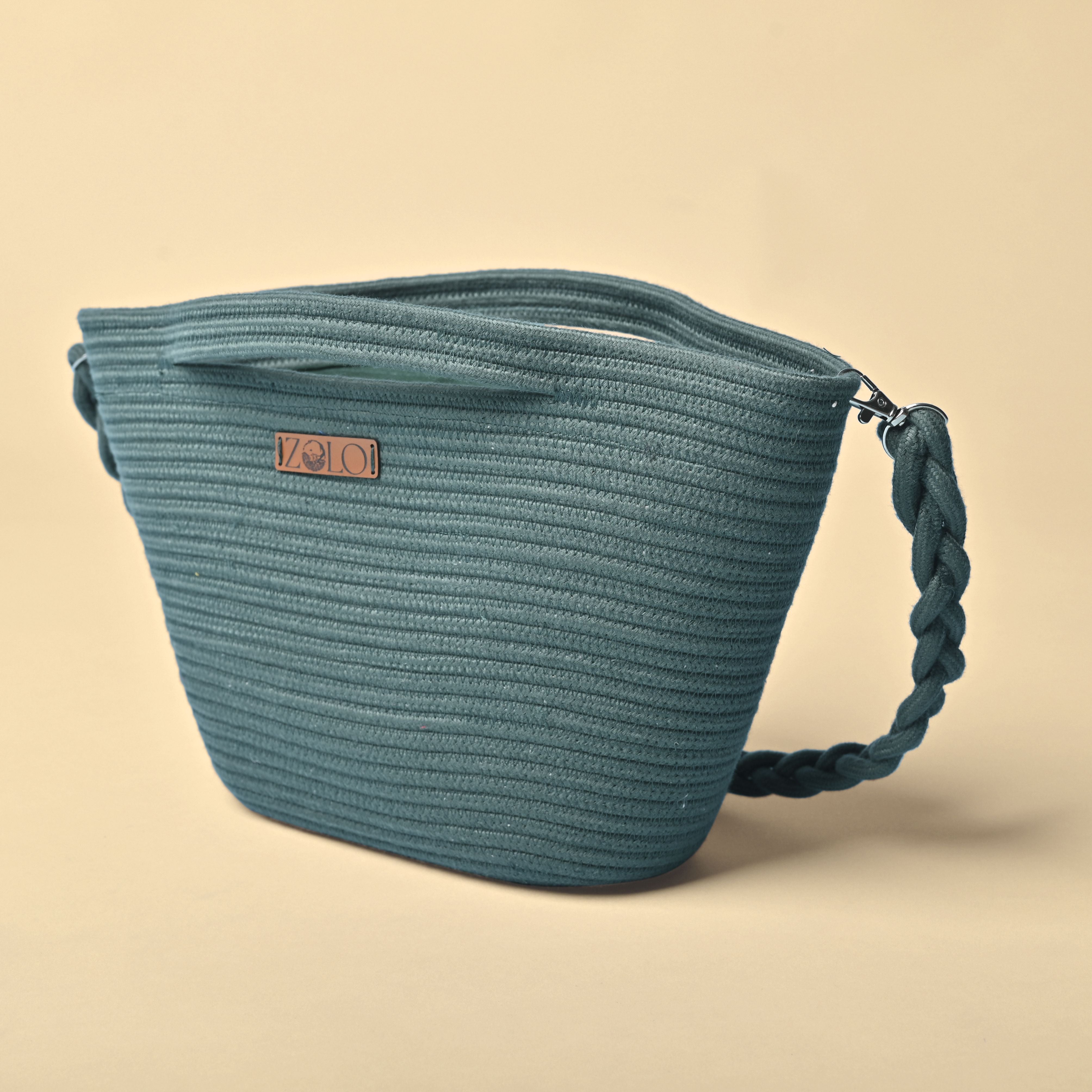 Cotton Basket Bag