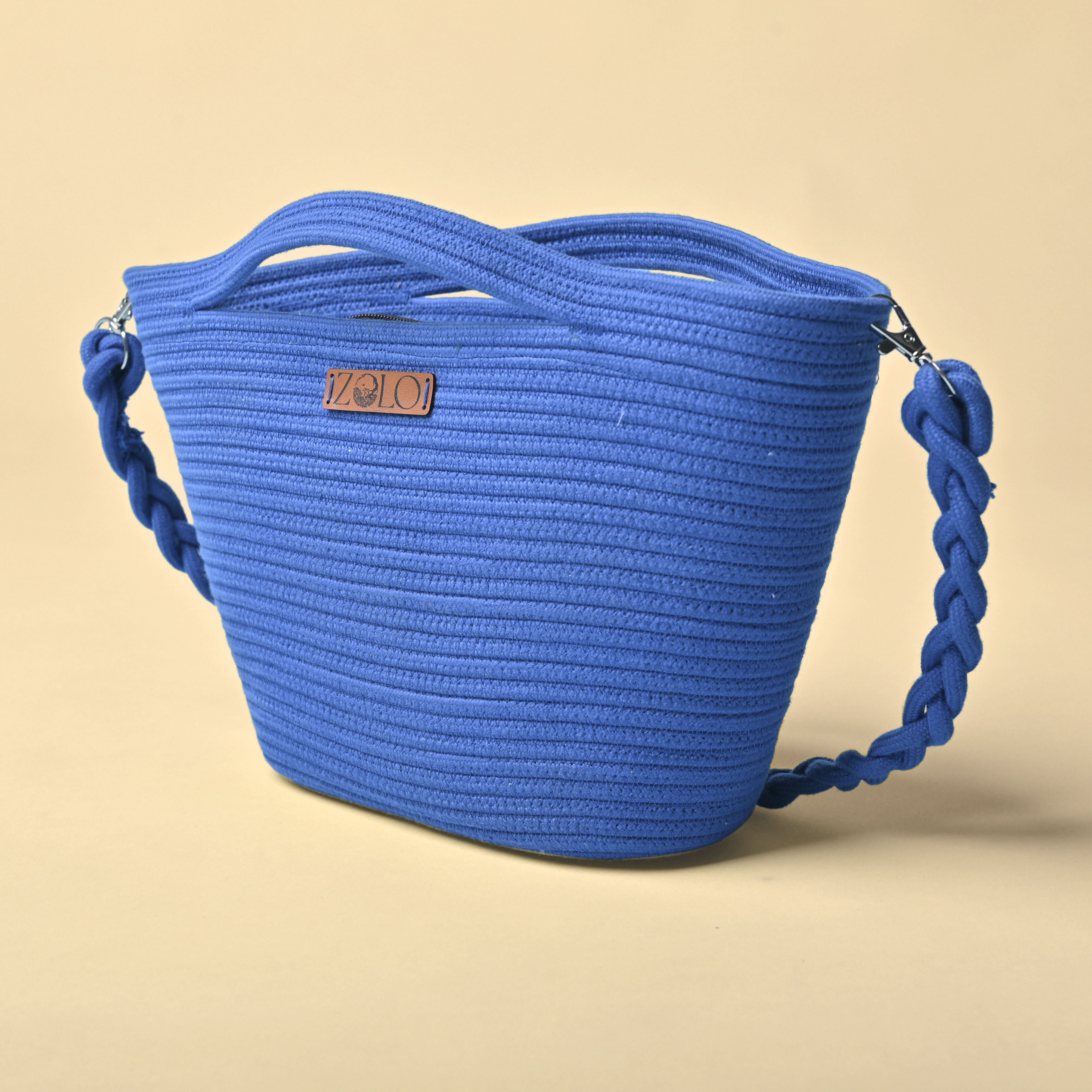 Cotton Basket Bag