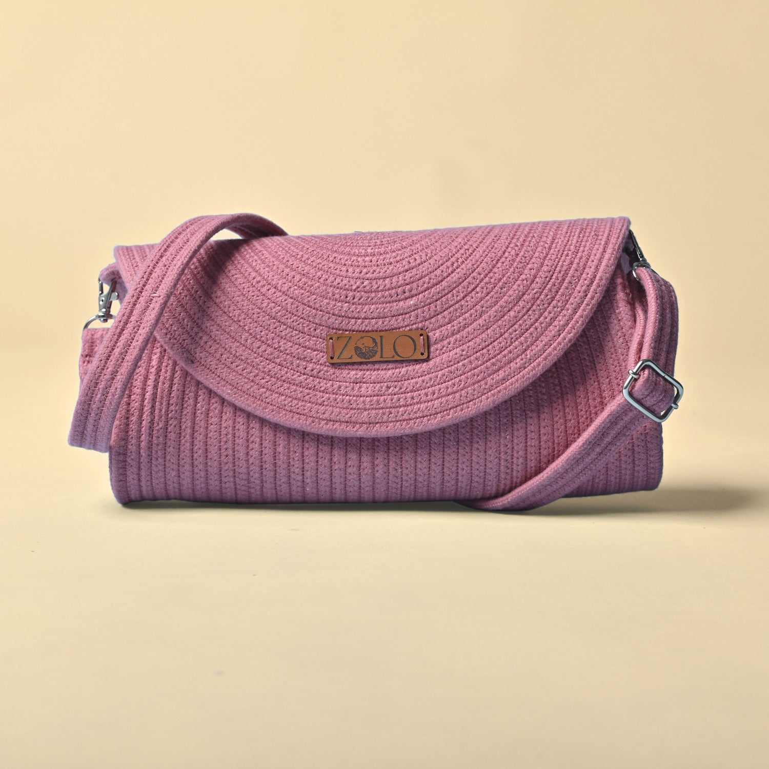 Pink Saddle Bag For Women