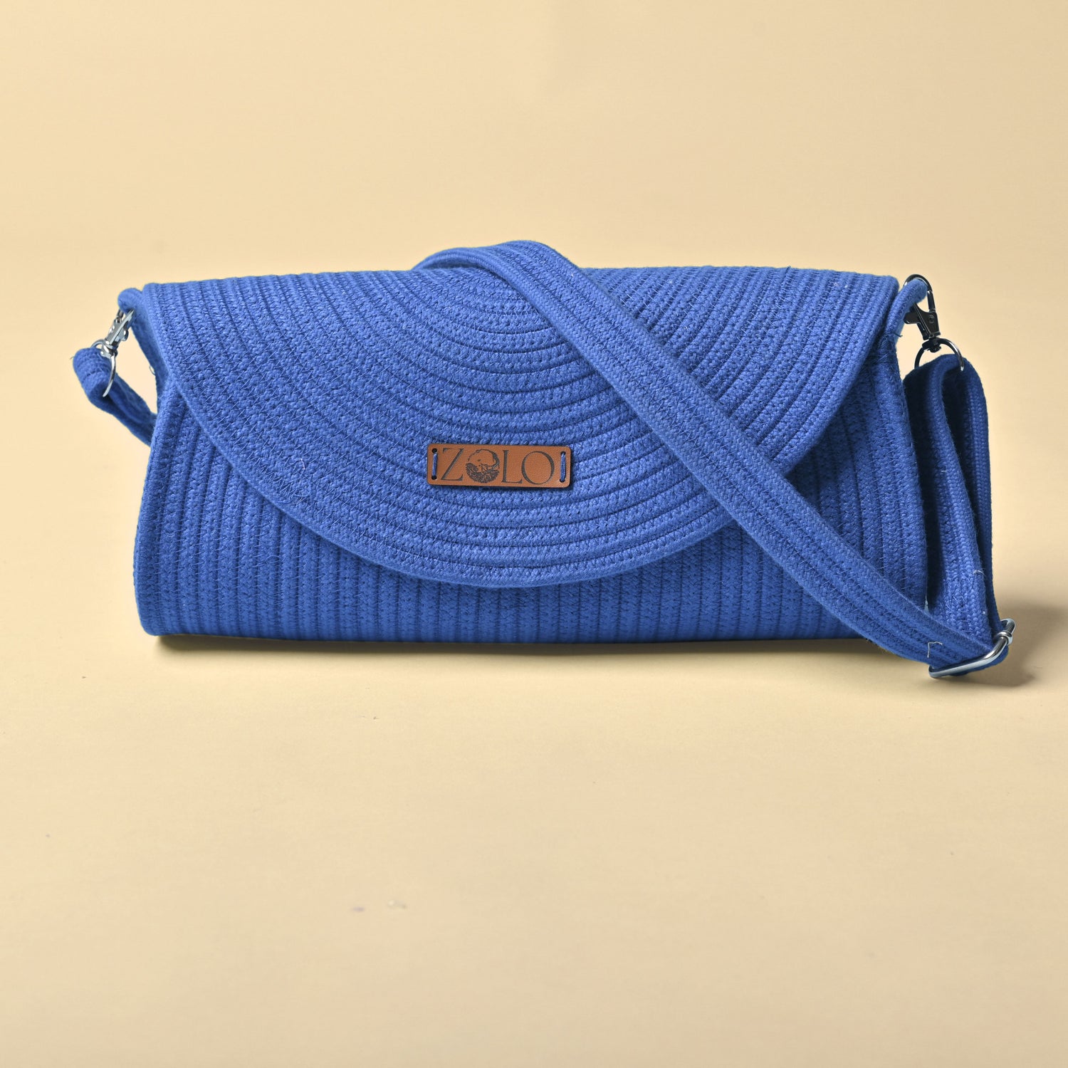 Blue Saddle Bag For Women