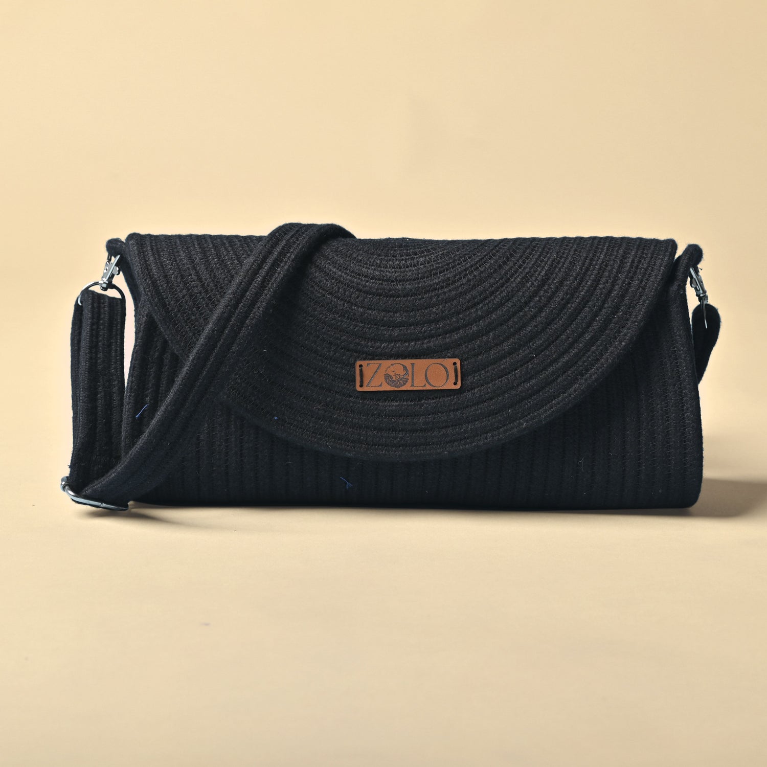 Black Saddle Bag For Women