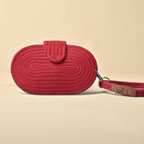 Red Mobile Cover Bag