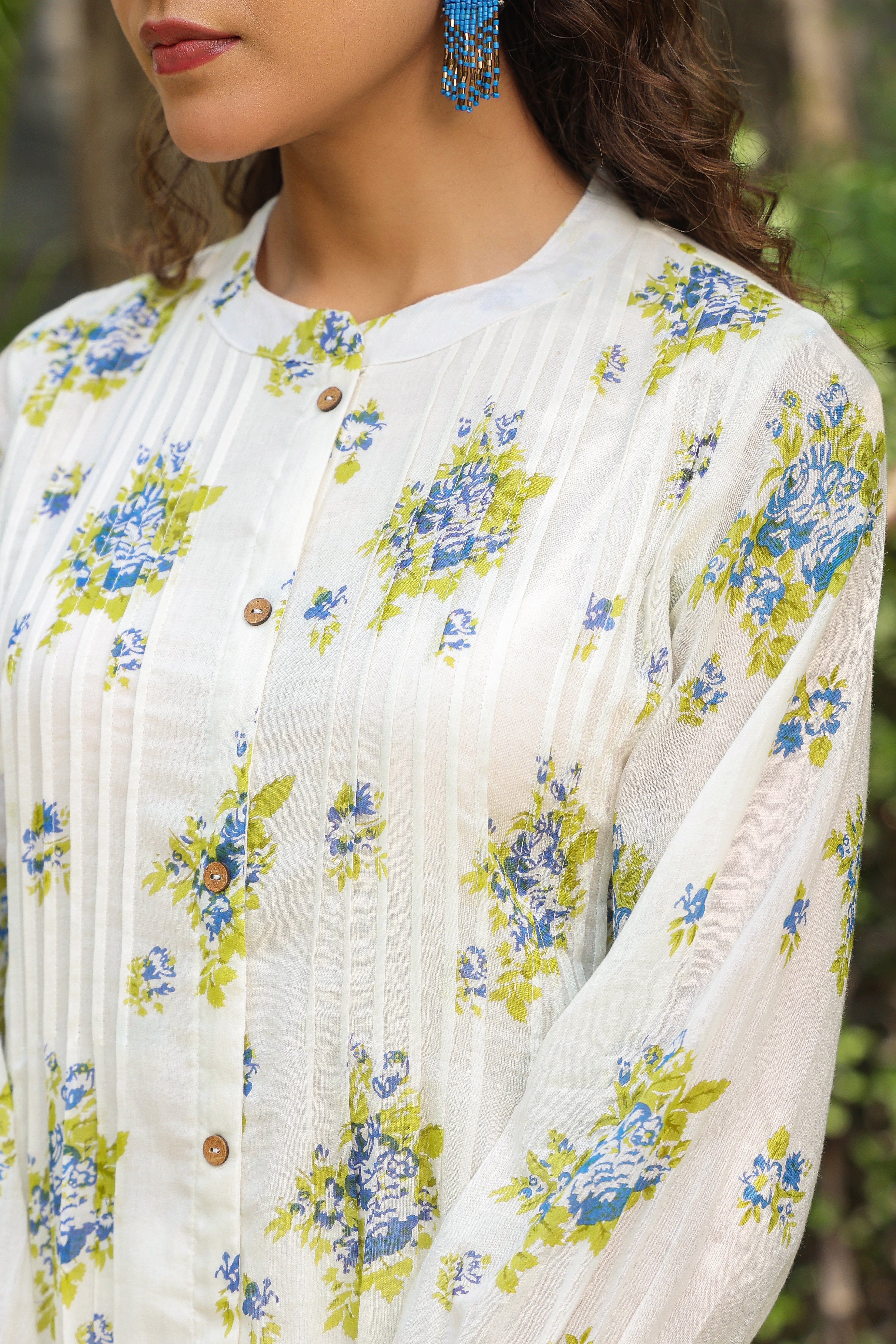 Luxury Floral Printed Ethnic Cotton Kurta Collection