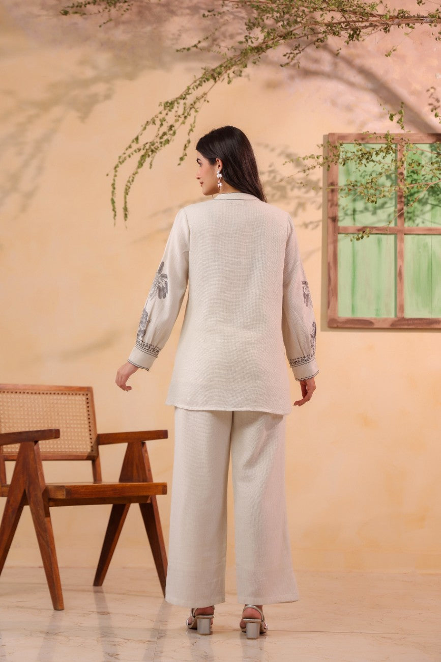 Premium Cotton Botanical Printed Kurta Pant Co-ord