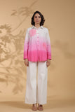 Light Pink Cotton Embroidered Top