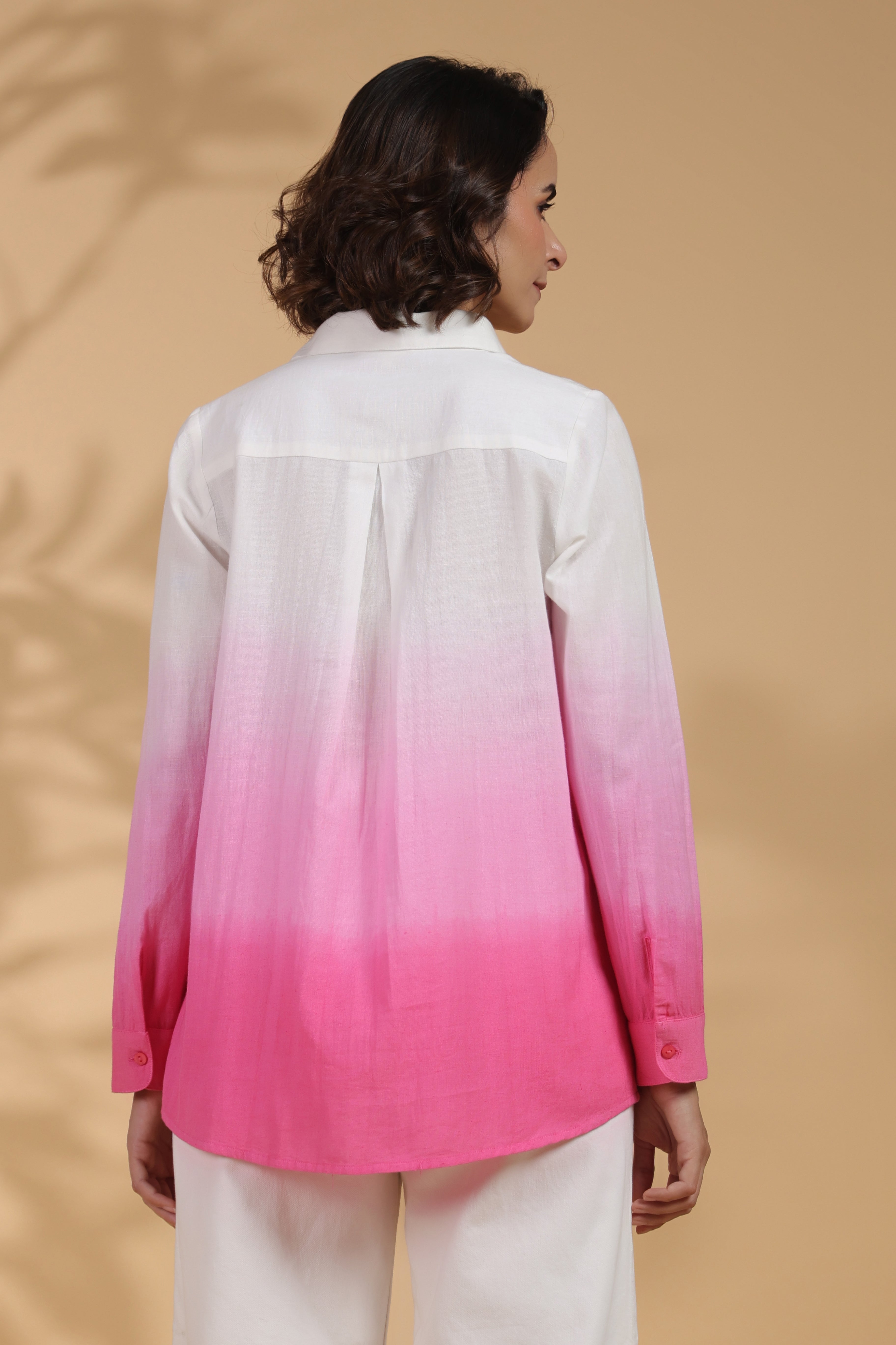 Light Pink Cotton Embroidered Top